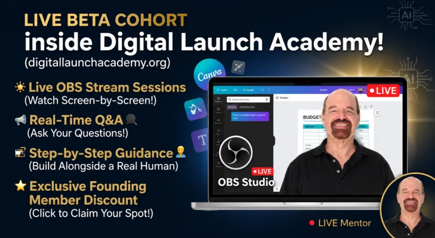 Live Beta Cohort at Digital Launch Academy