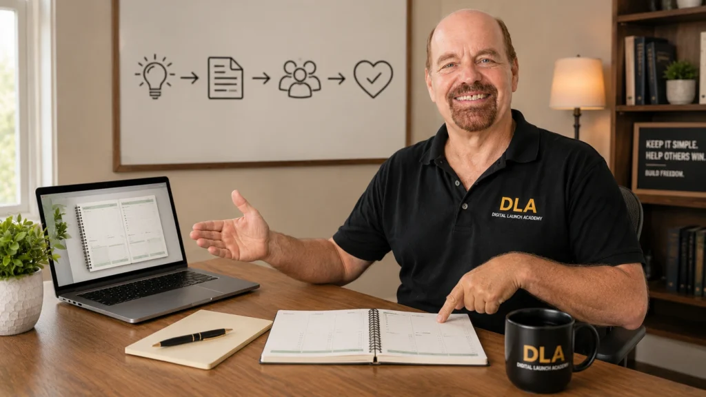 Glenn Byers explains how digital product marketing connects helpful digital products with the right audience in a modern home office. Digital-product-marketing.webp