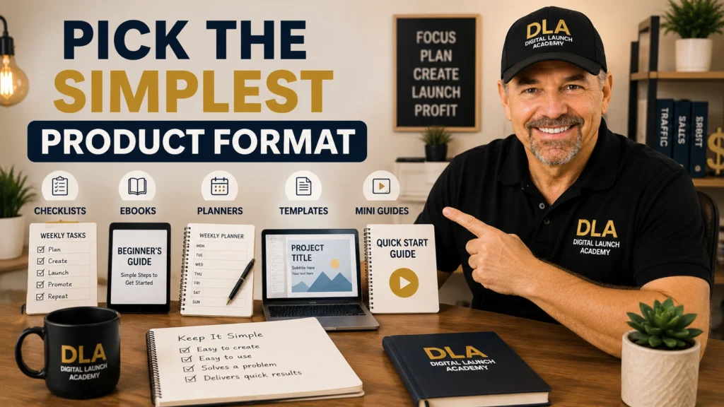 Glenn is showwing his online class to pick the simplest digital format. That will help them get convidence.