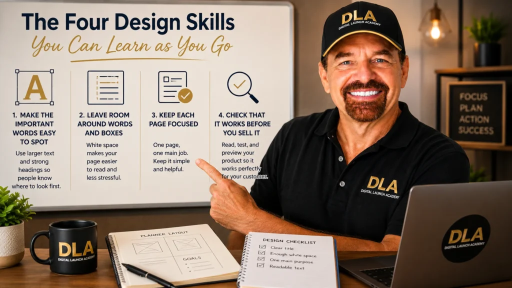 Class Glenn shout out the four design skill you can learn as you go are ...