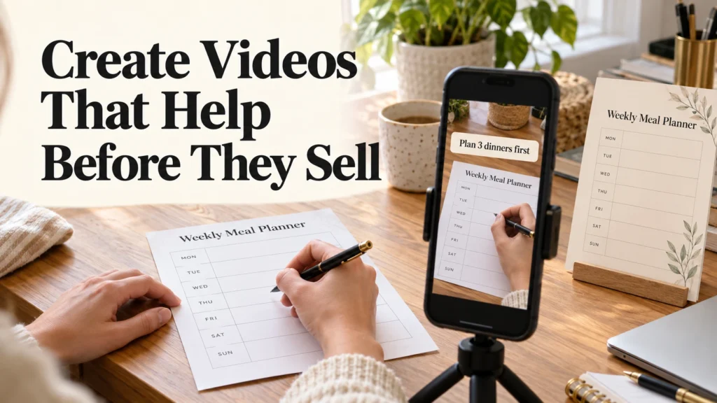 Create Videos That Help Before They Sell
