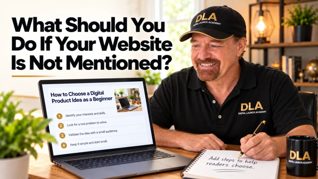 What Should You Do If Your Website Is Not Mentioned